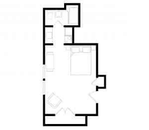 floor plan Hollywood fully furnished corporate rentals