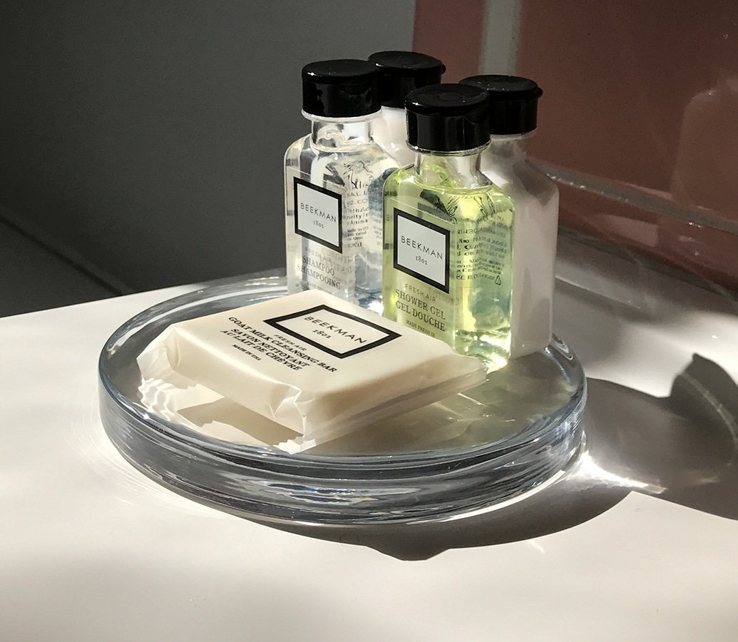 toiletries Hollywood fully furnished apartment rentals