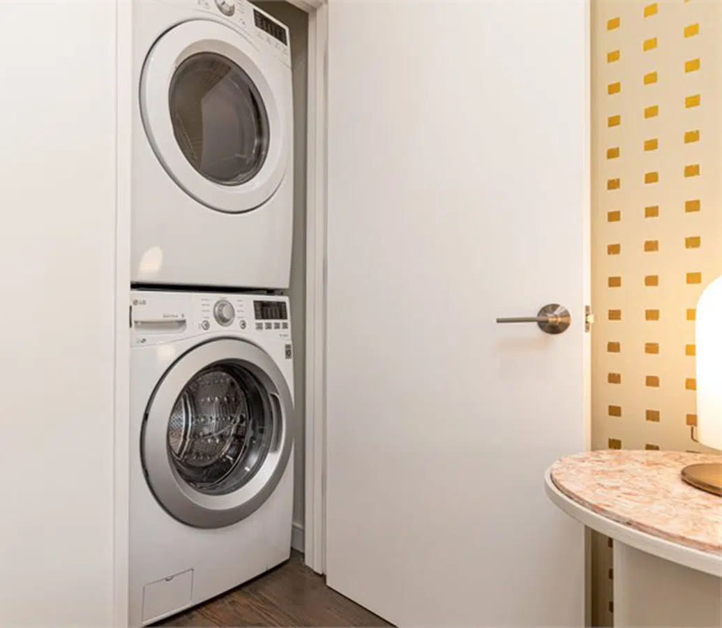 West Hollywood Monthly Rental apartment washer and dryer