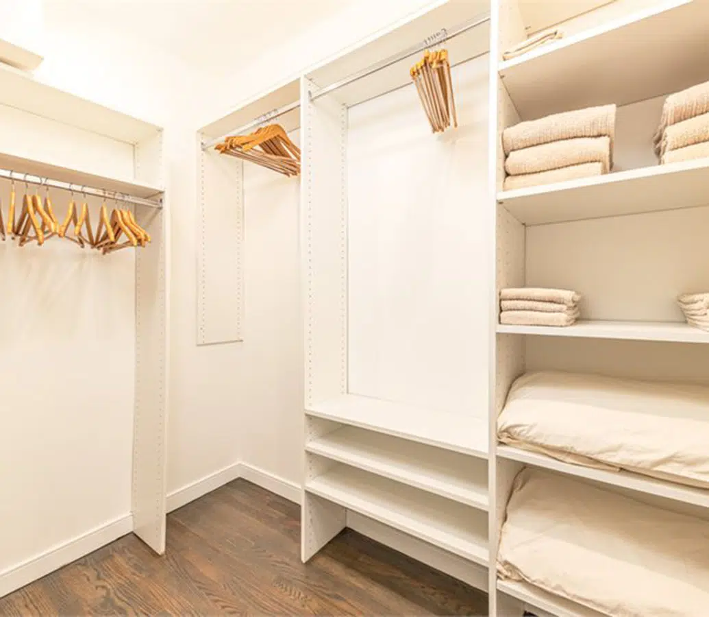 West Hollywood apartment closet space